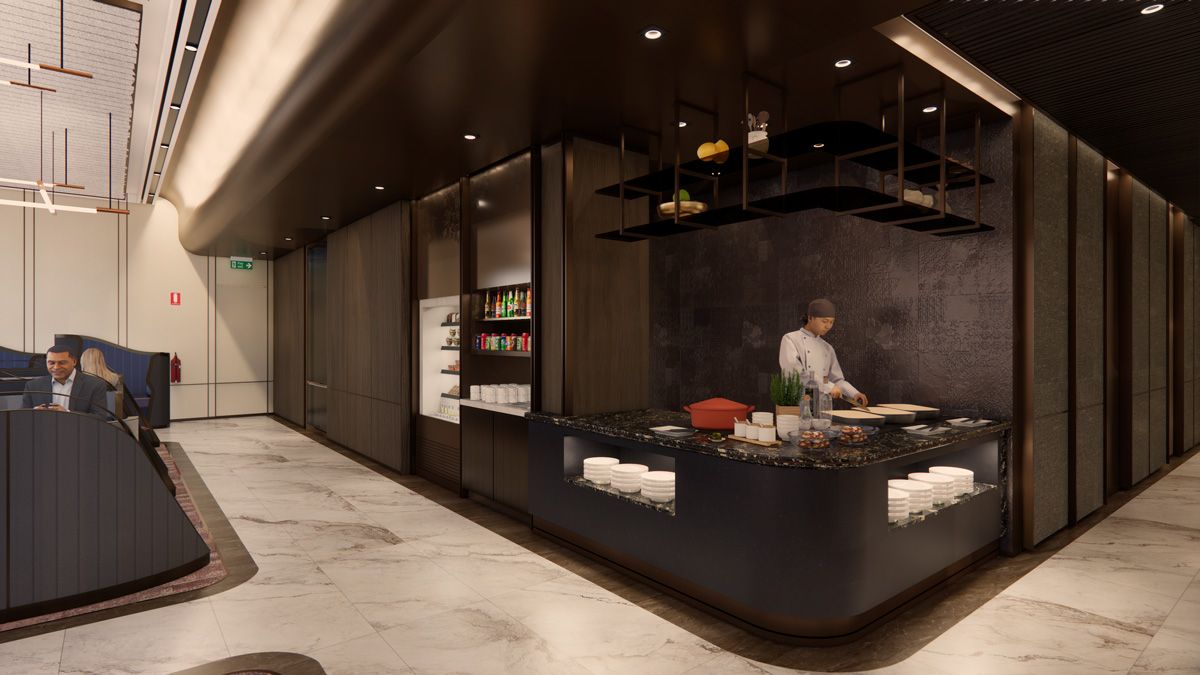 Melbourne Singapore Airlines lounge