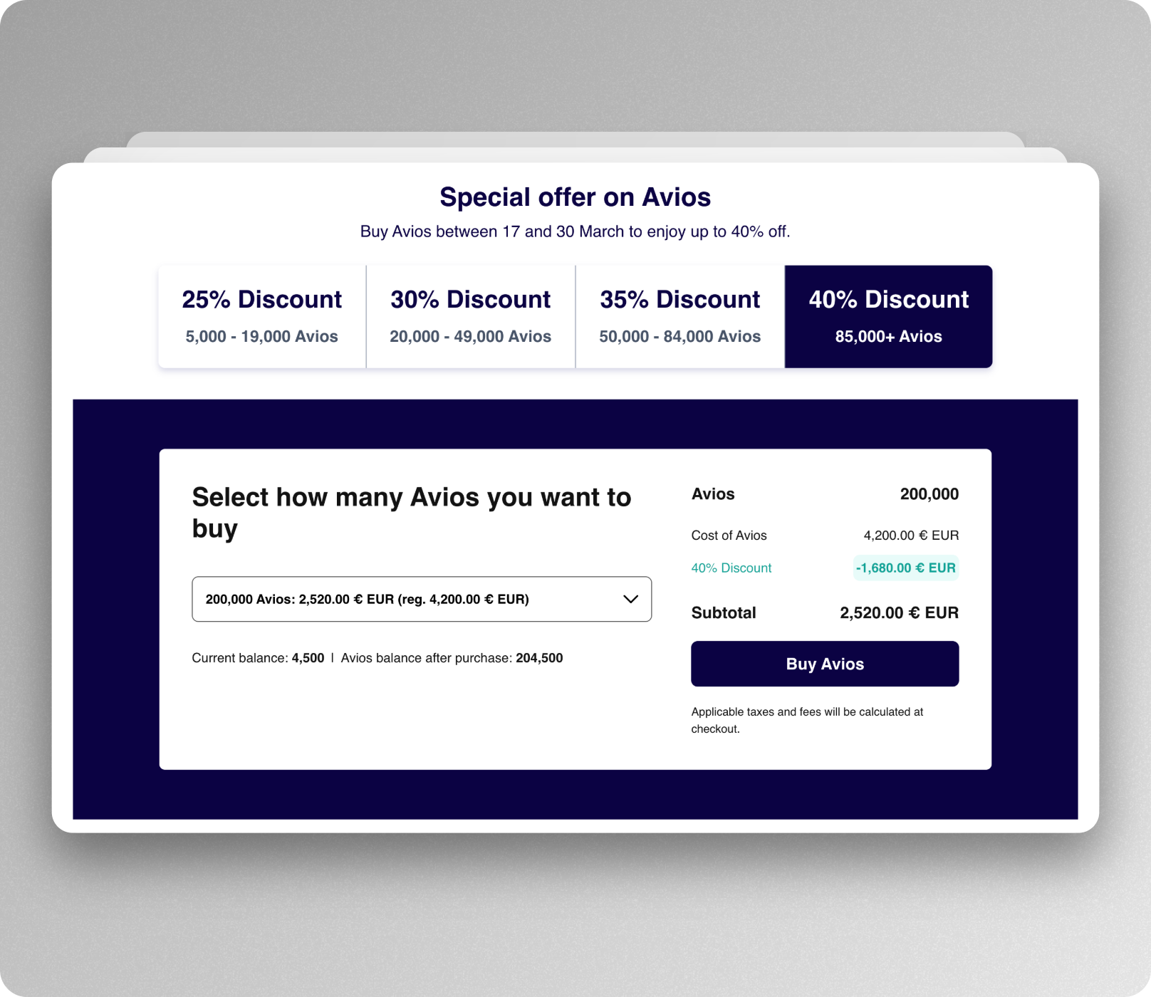 Buy Finnair Avios with 40% discount