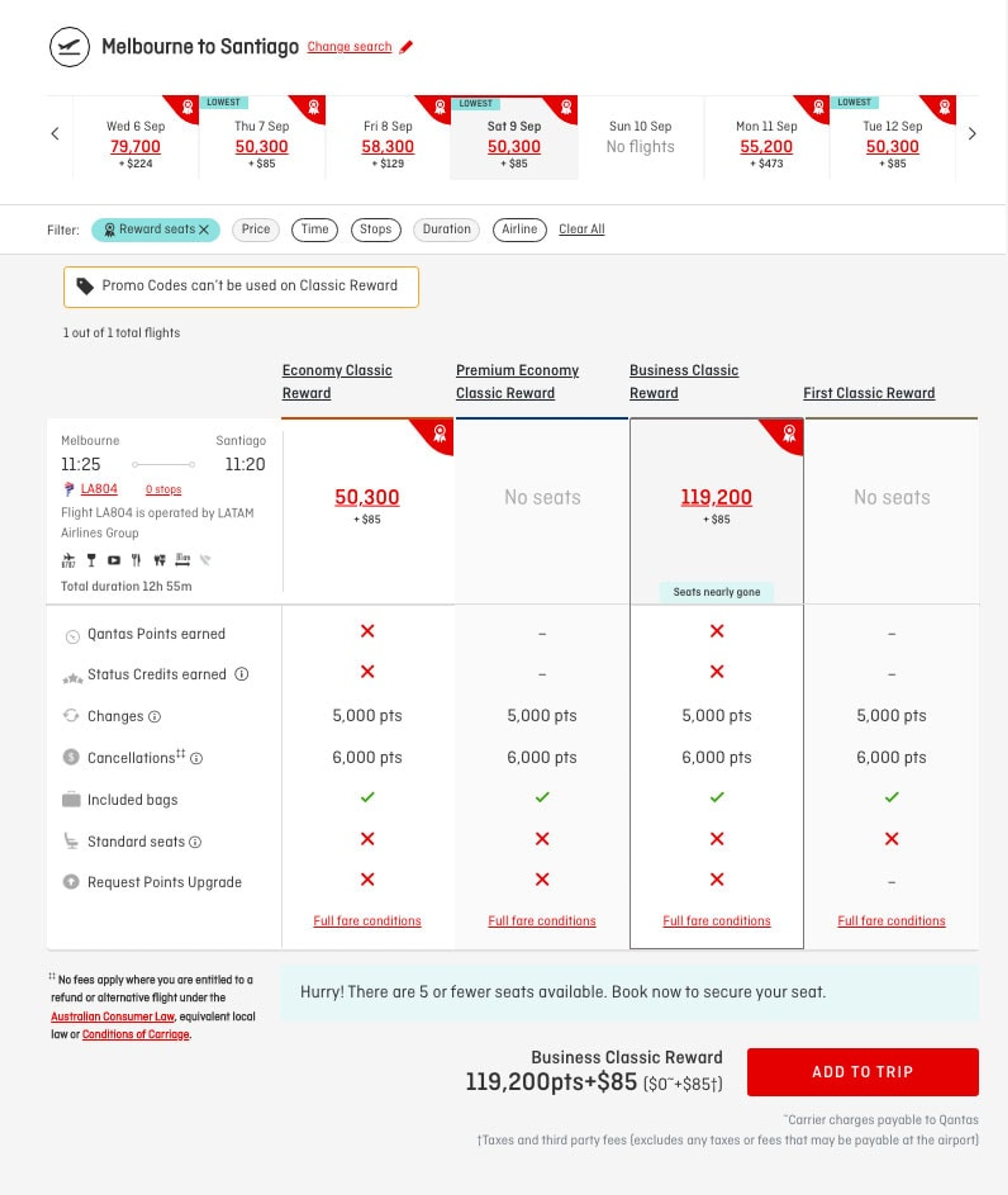 how to book LATAM