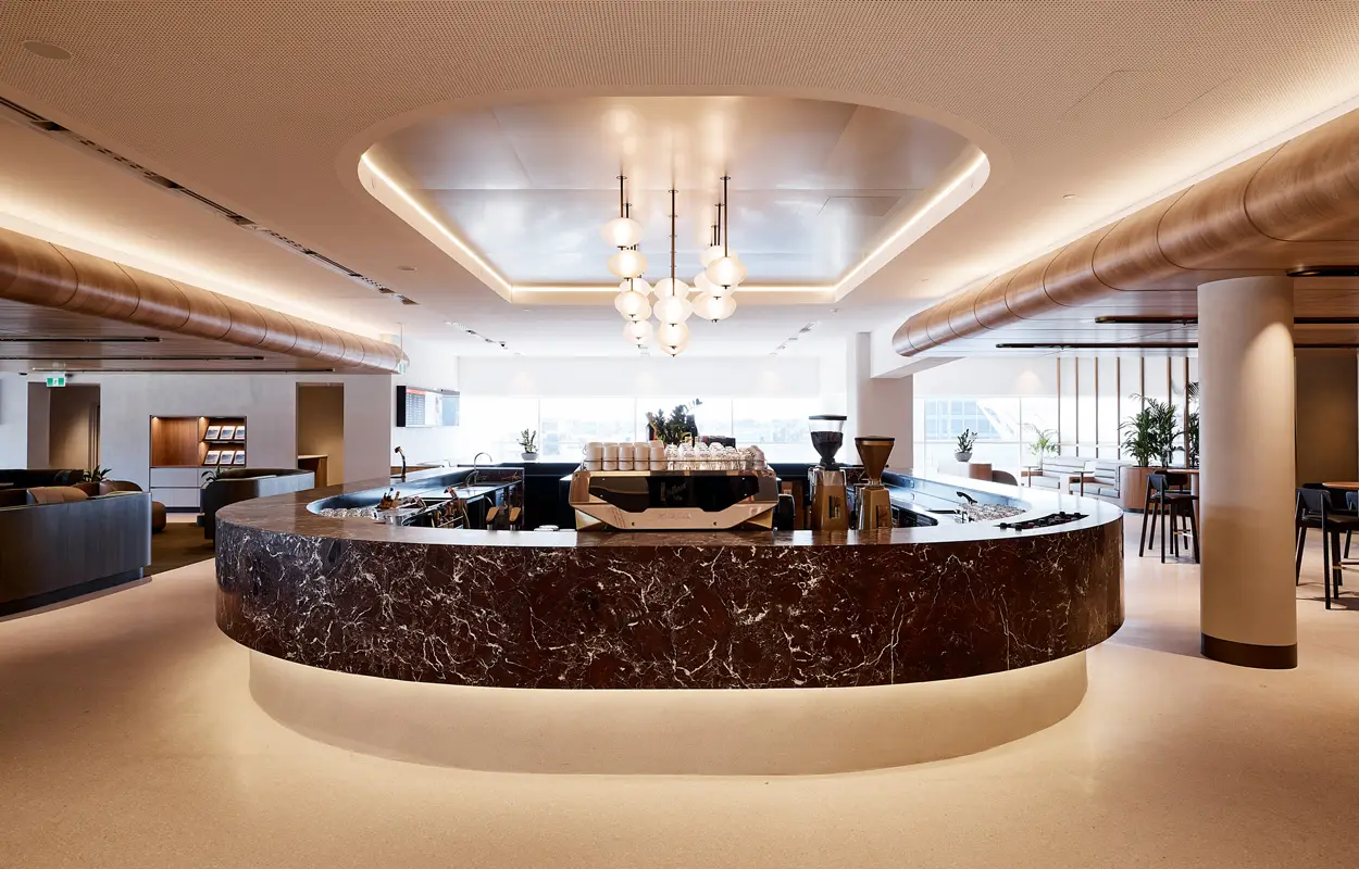 Qantas Adelaide Business Lounge opening