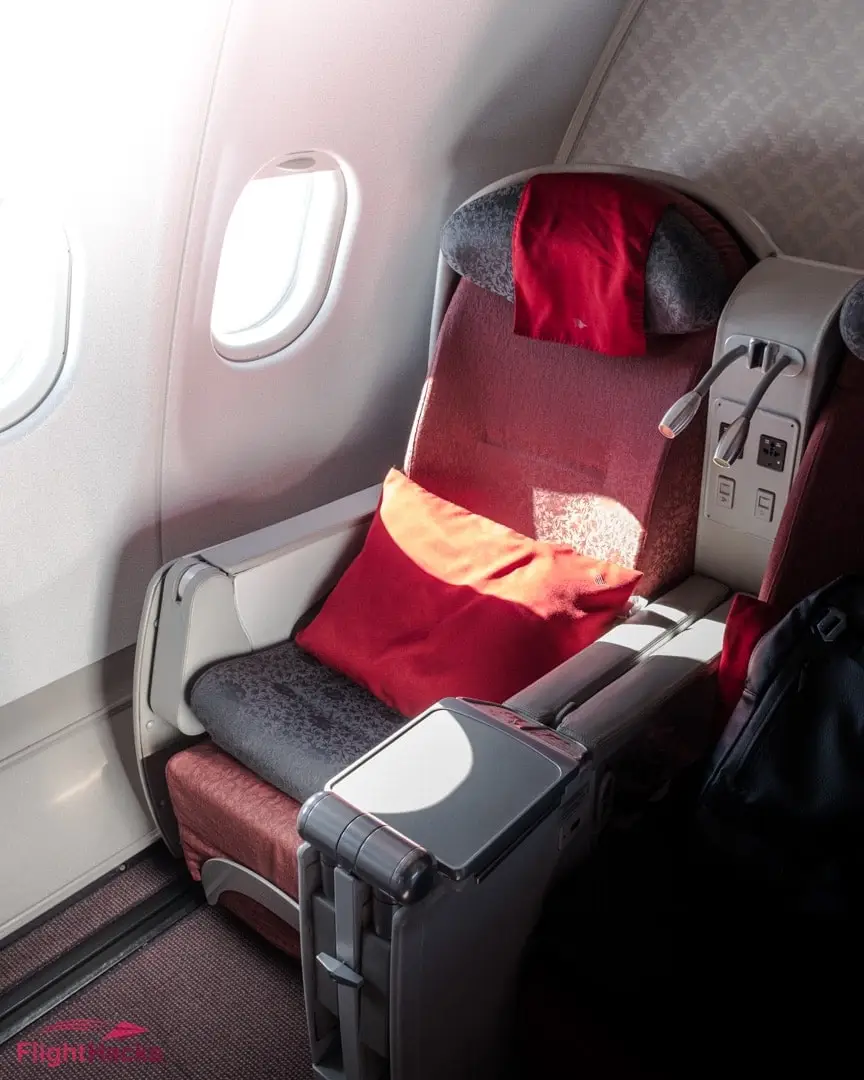 business class seat
