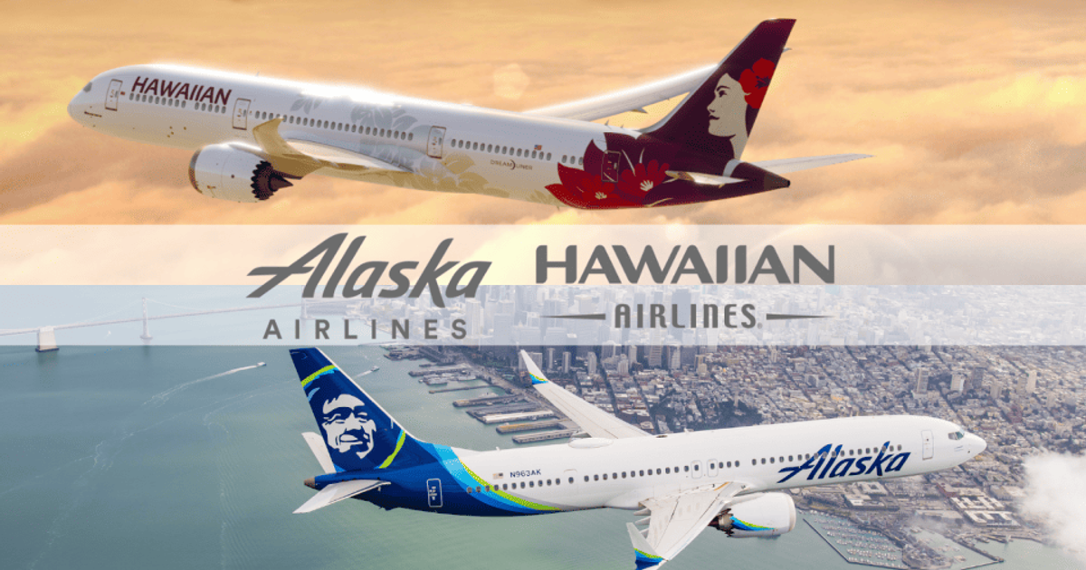 Alaska Airlines And Hawaiian Airlines To Merge By 2025