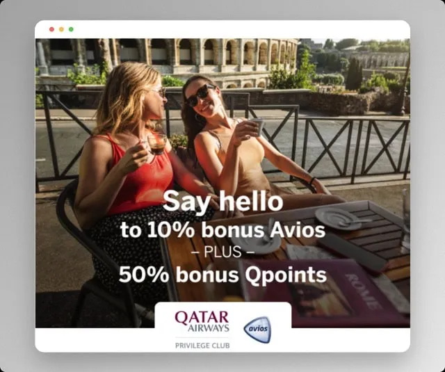 qatar airways avios