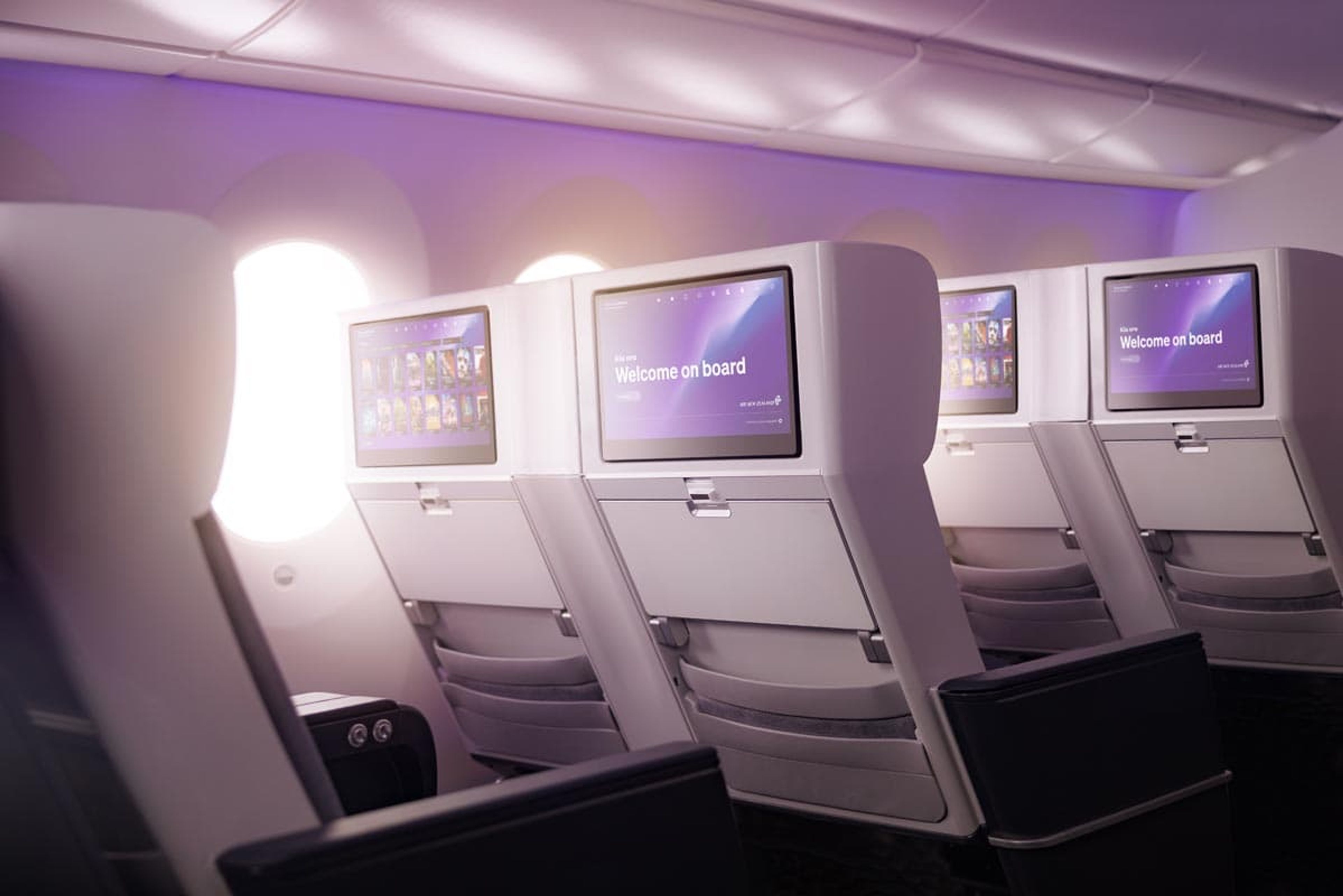 Air New Zealand PE With Screens