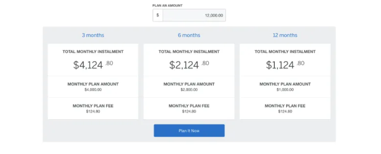 Plan It Prices