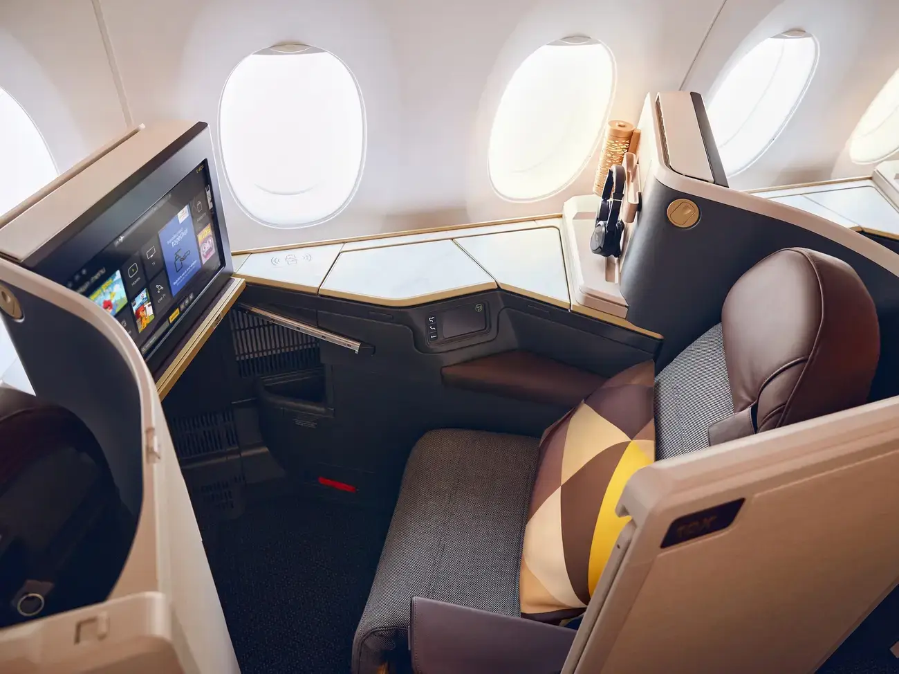 Etihad A350 Business Class