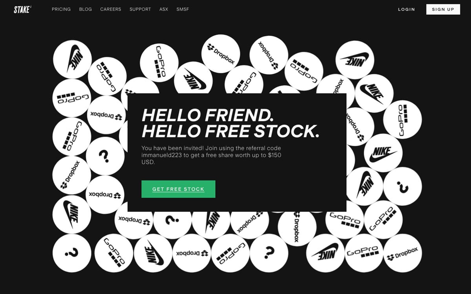 Stake Referral Code - Get A free stock worth $200 | Flight Hacks