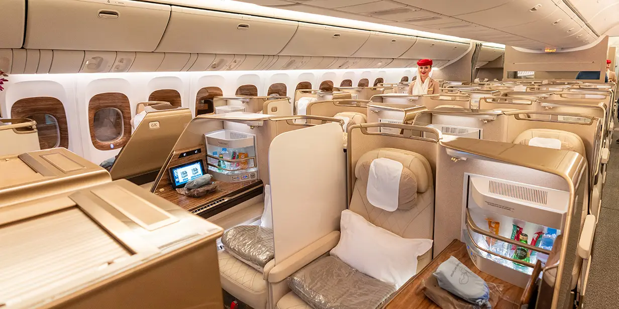 Fly from Australia to South Africa in business class with points