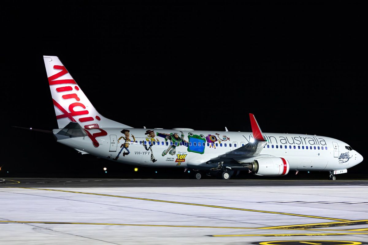 Virgin Australia Toy Story 737