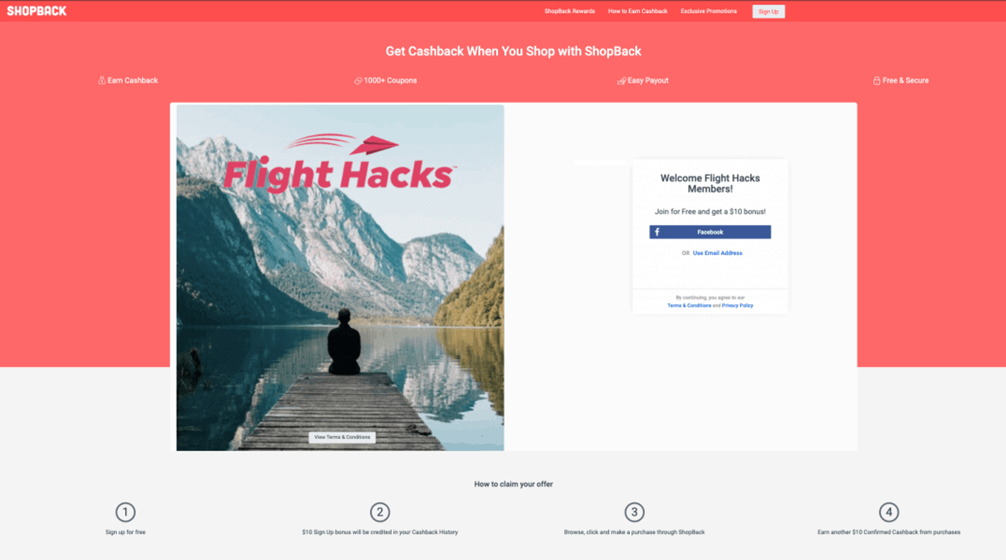 ShopBack Australia - Get Cash Back For Shopping + $10 Bonus Flight Hacks