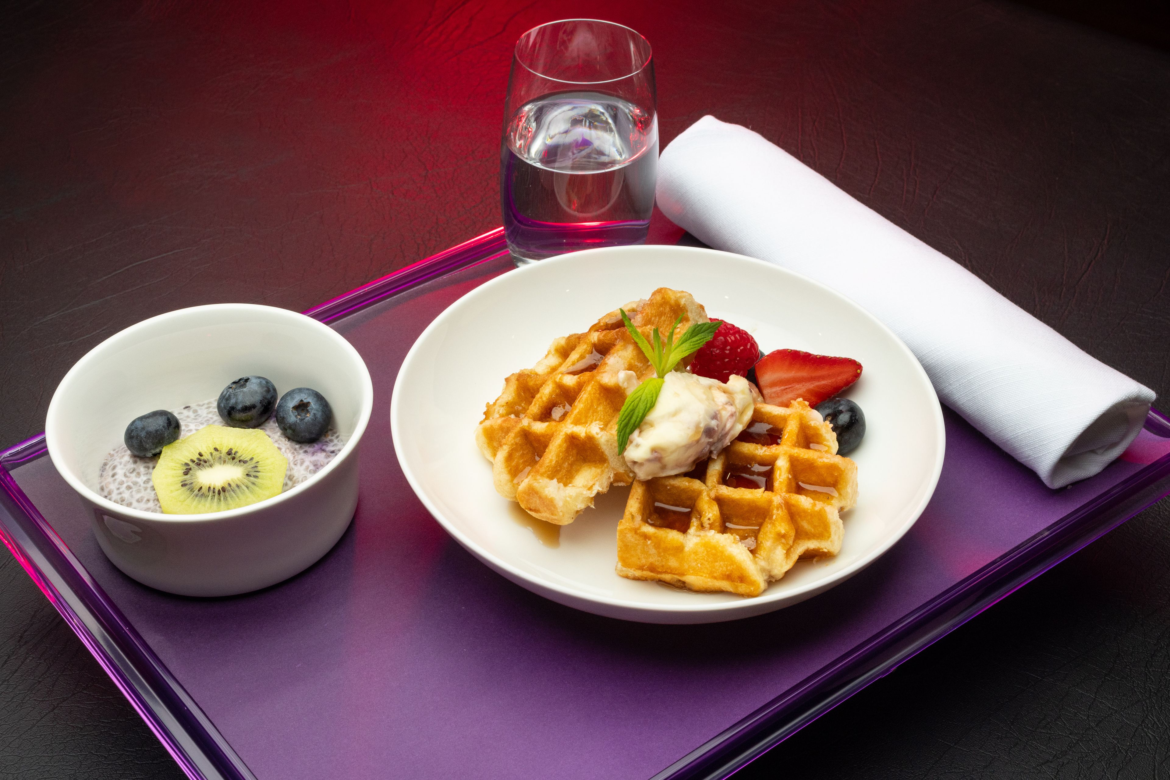 Virgin Australia new dessert menu