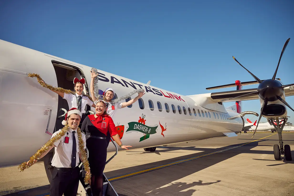 QantasLink's Dasher-8 special livery