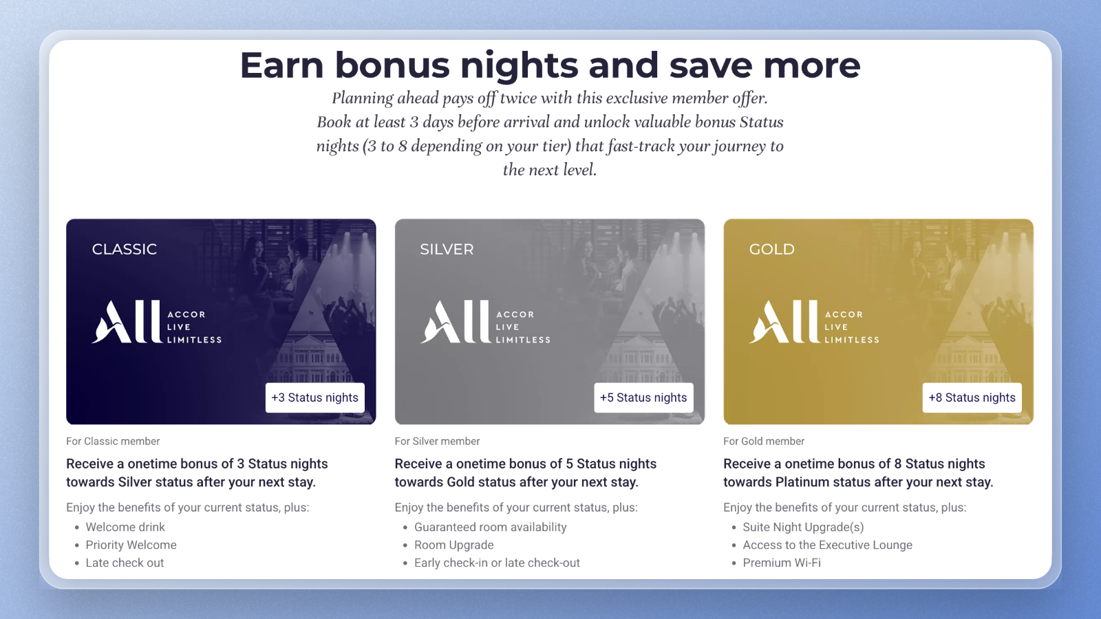 Accor Status Fast Track
