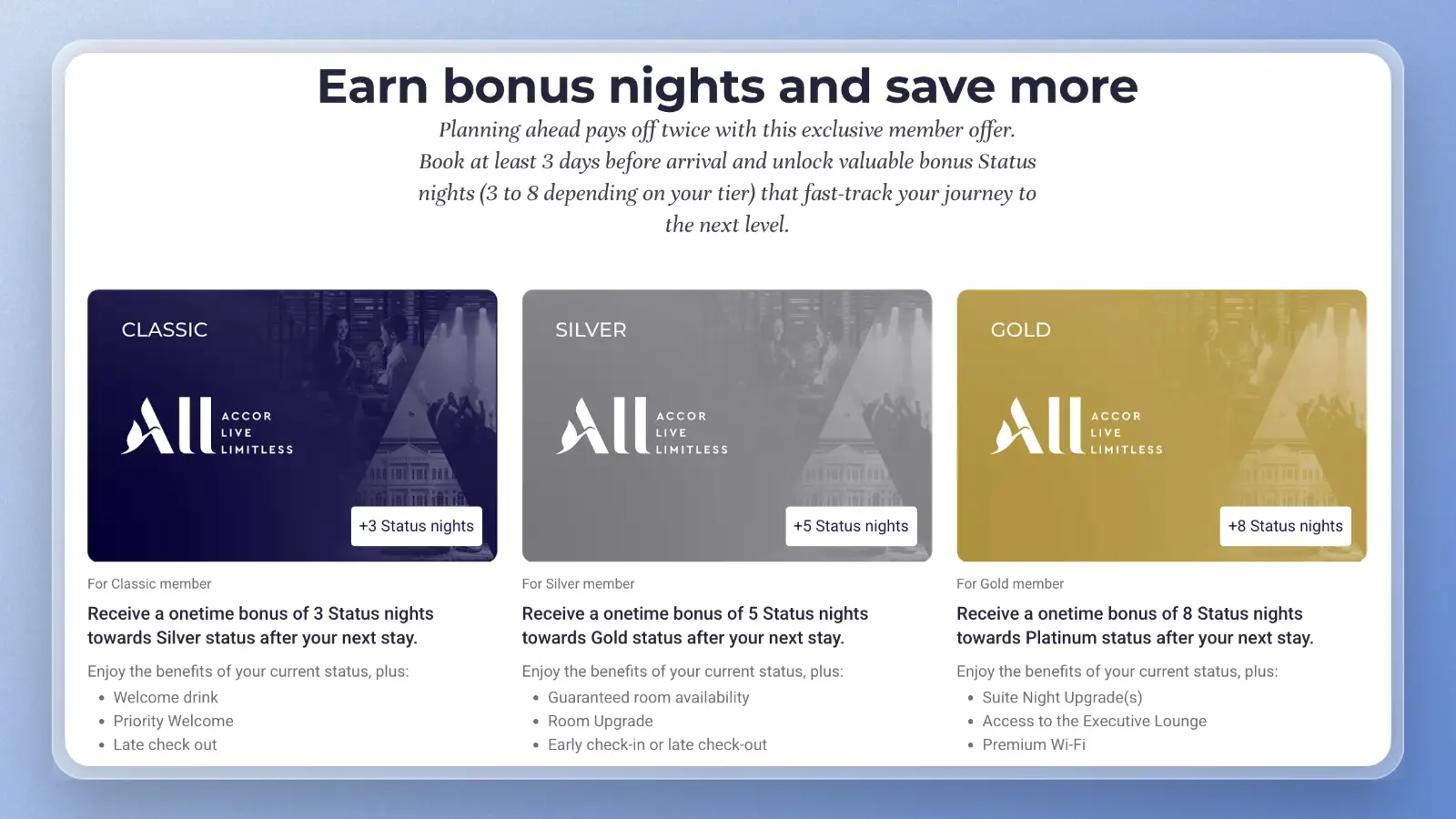 Accor Status Fast Track