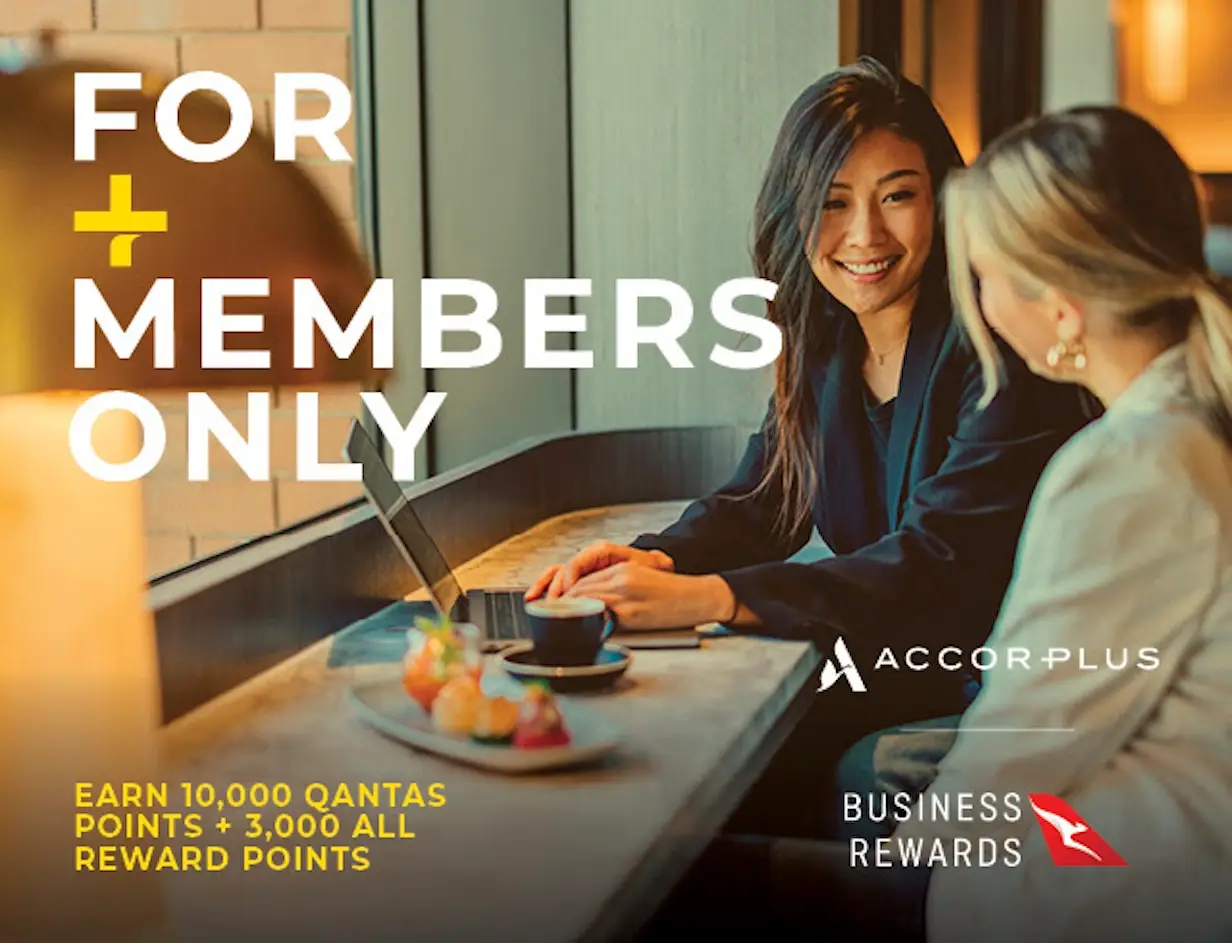 ALL Accor+ Business 10k Qantas Points