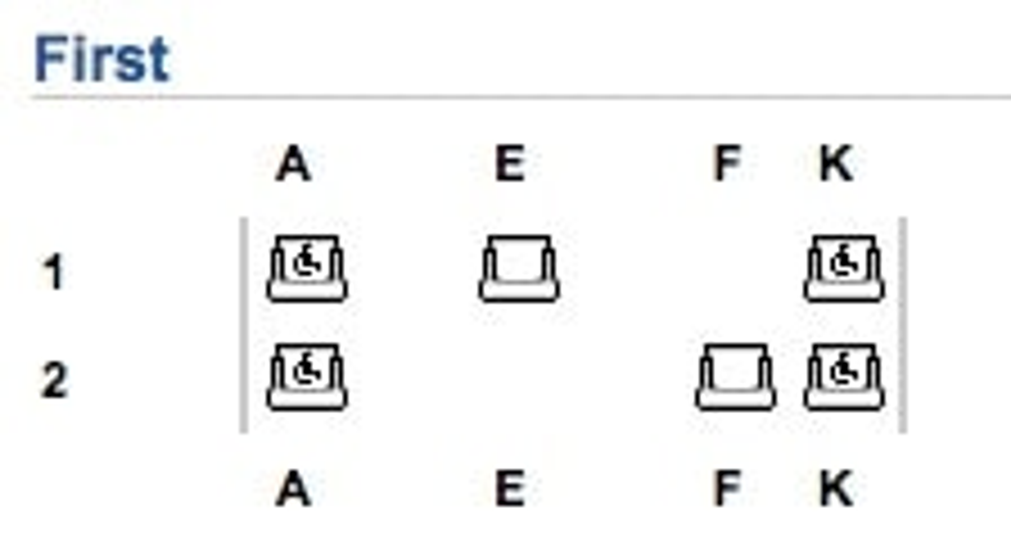 seat plan