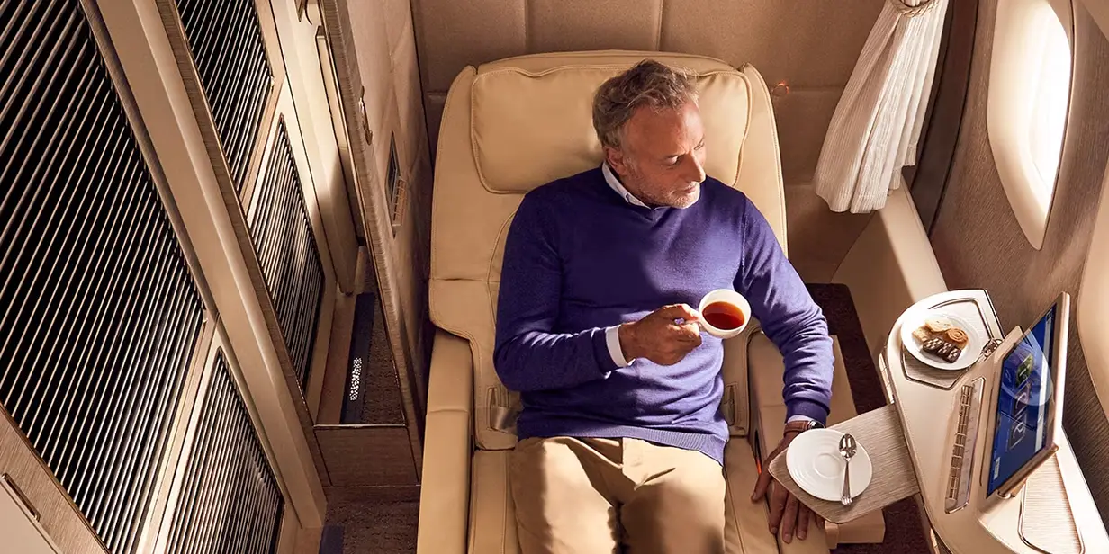 Emirates gamechanger first class melbourne