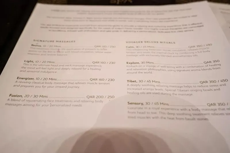 Qatar Airways Al Safwa First Class LoungeQatar Airways Al Safwa First Class Lounge