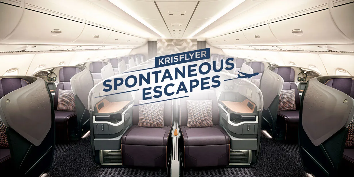 KrisFlyer Spontaneous Escapes