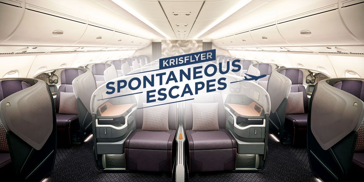 KrisFlyer Spontaneous Escapes