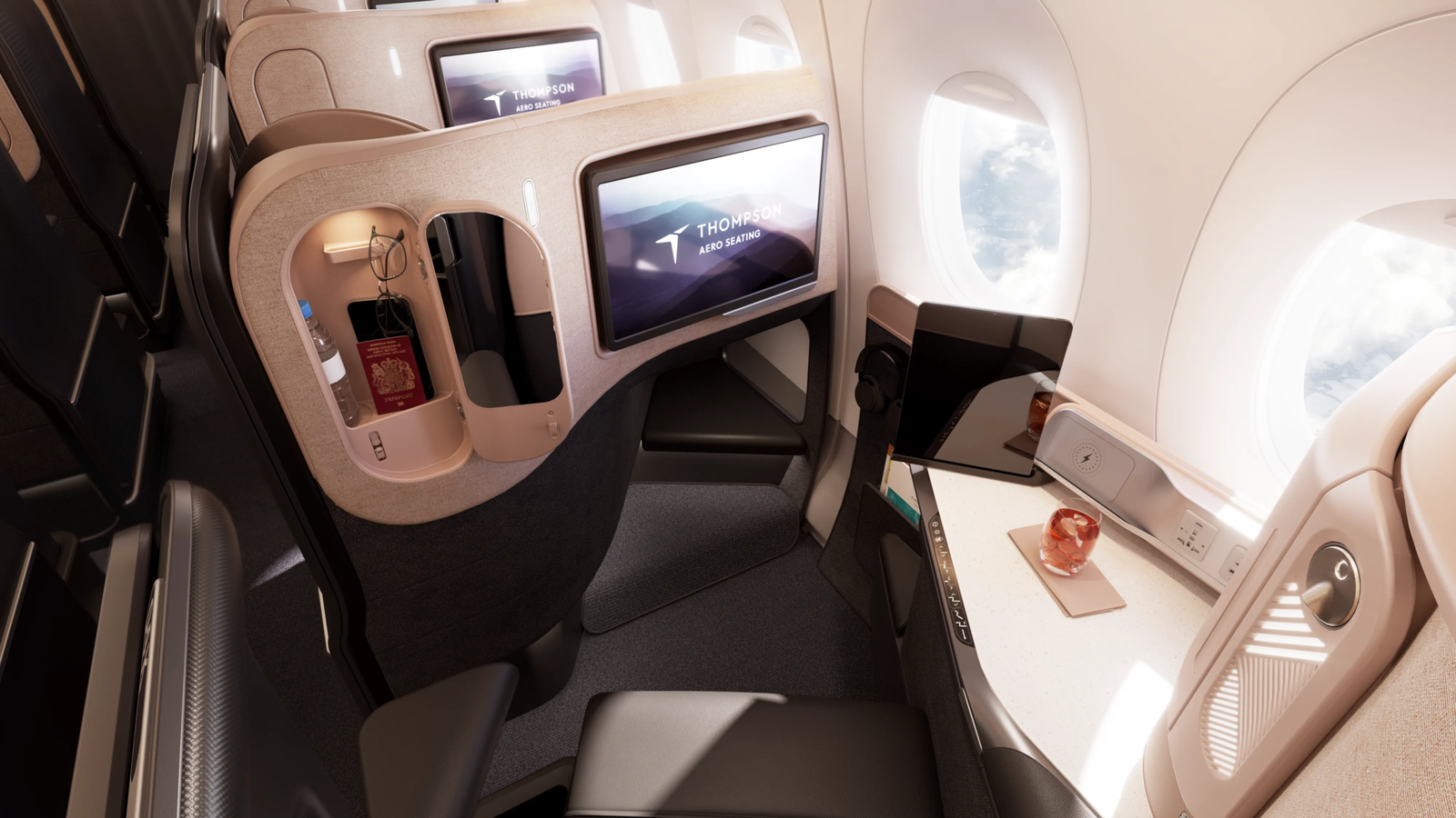 Thai Airways new VantageNOVA business class