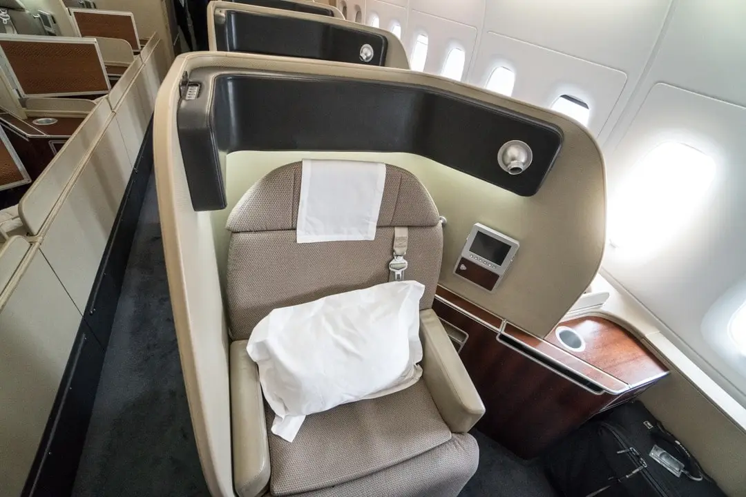 first class seat