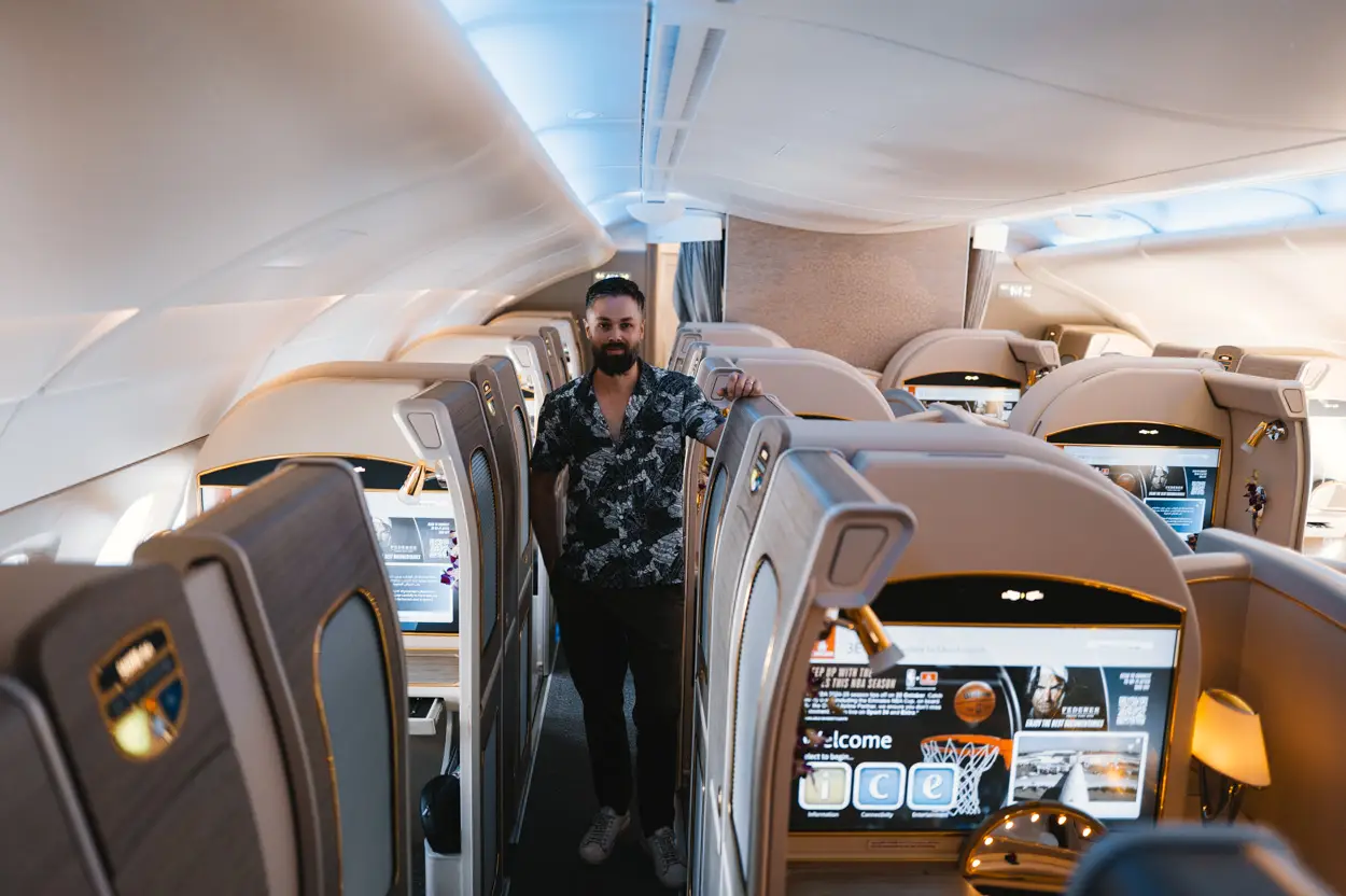 Emirates first class is a great use of Qantas Points