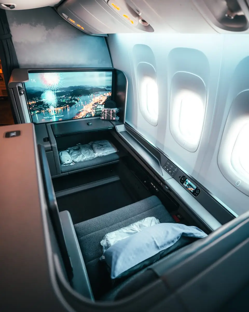 ANA First Class Cabin Seat