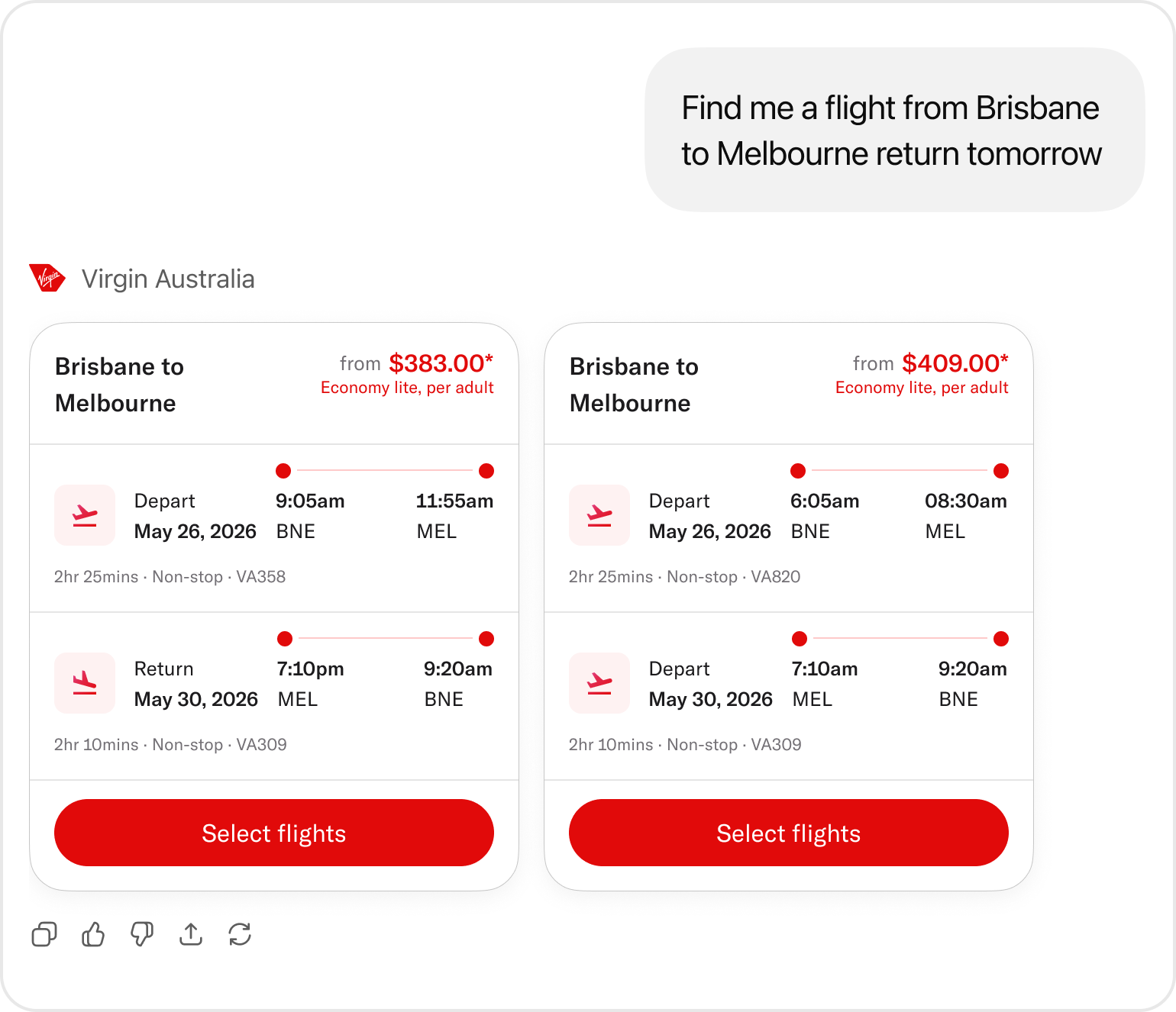 Virgin Australia Launches AI Flight Searches With ChatGPT
