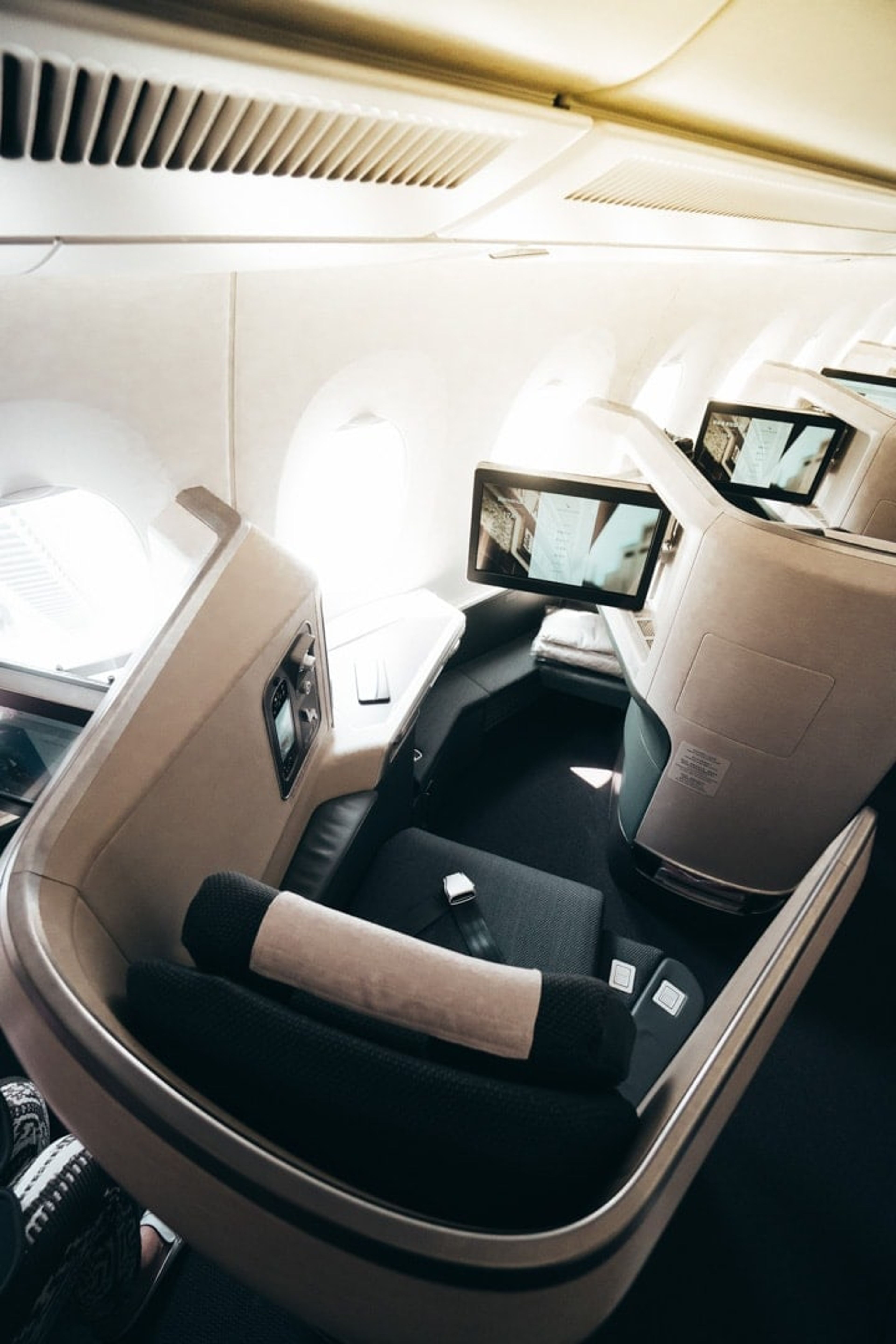 business class seat