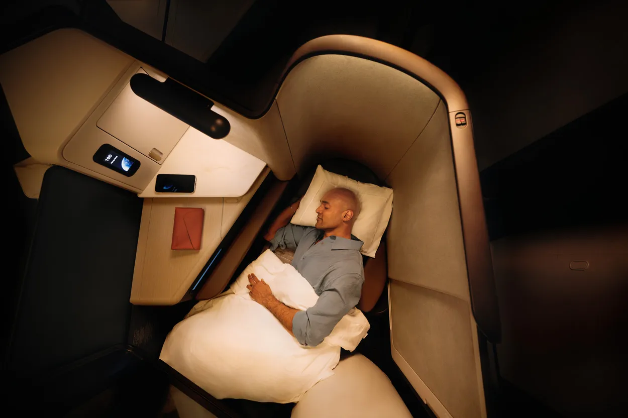 Cathay Pacific's latest Aria Suites Business Class