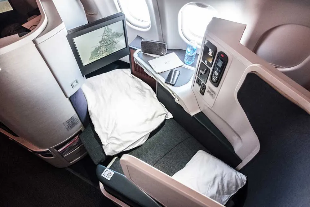 business class seat