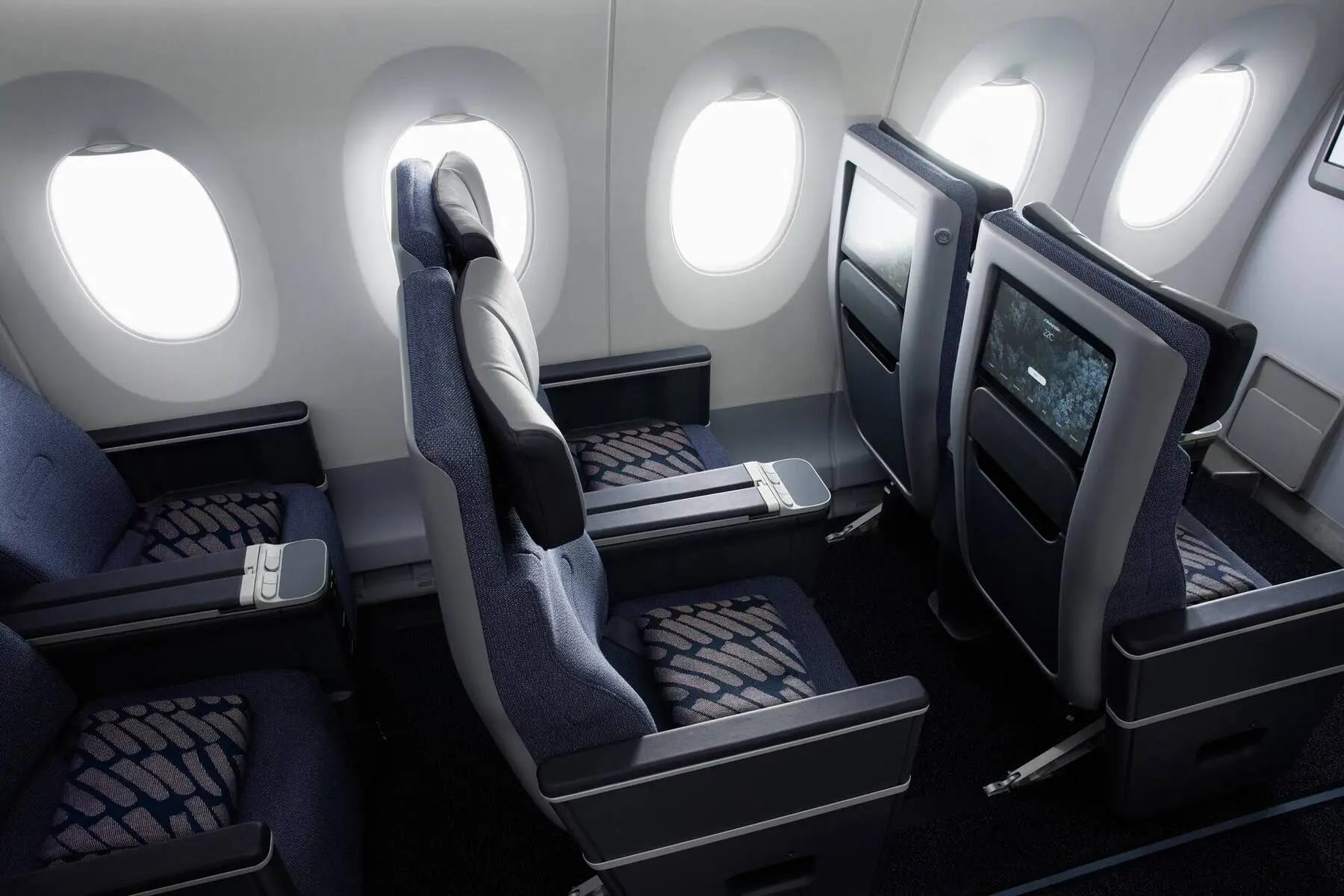 Finnair A350 Premium Economy seating