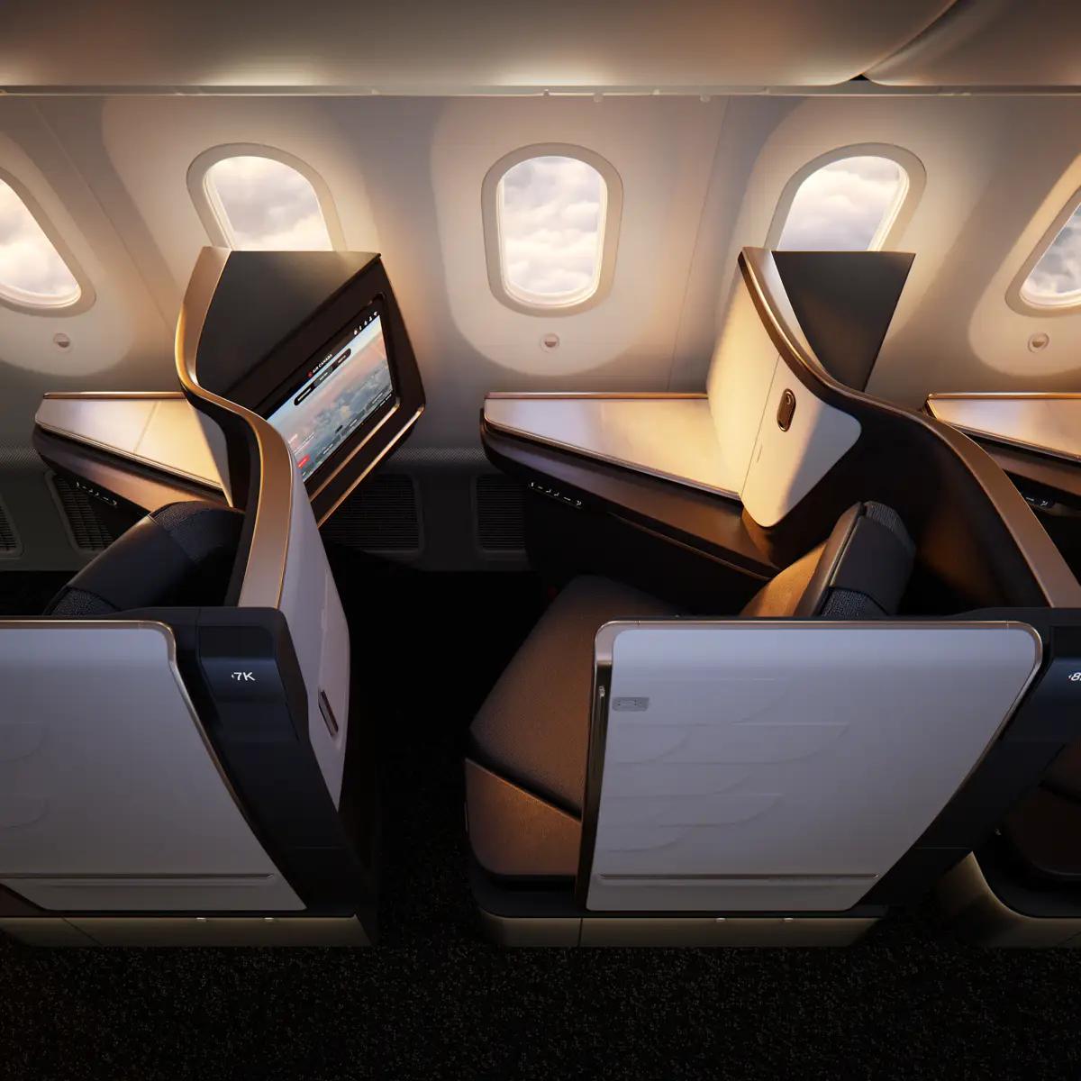 New Air Canada business class B787-10