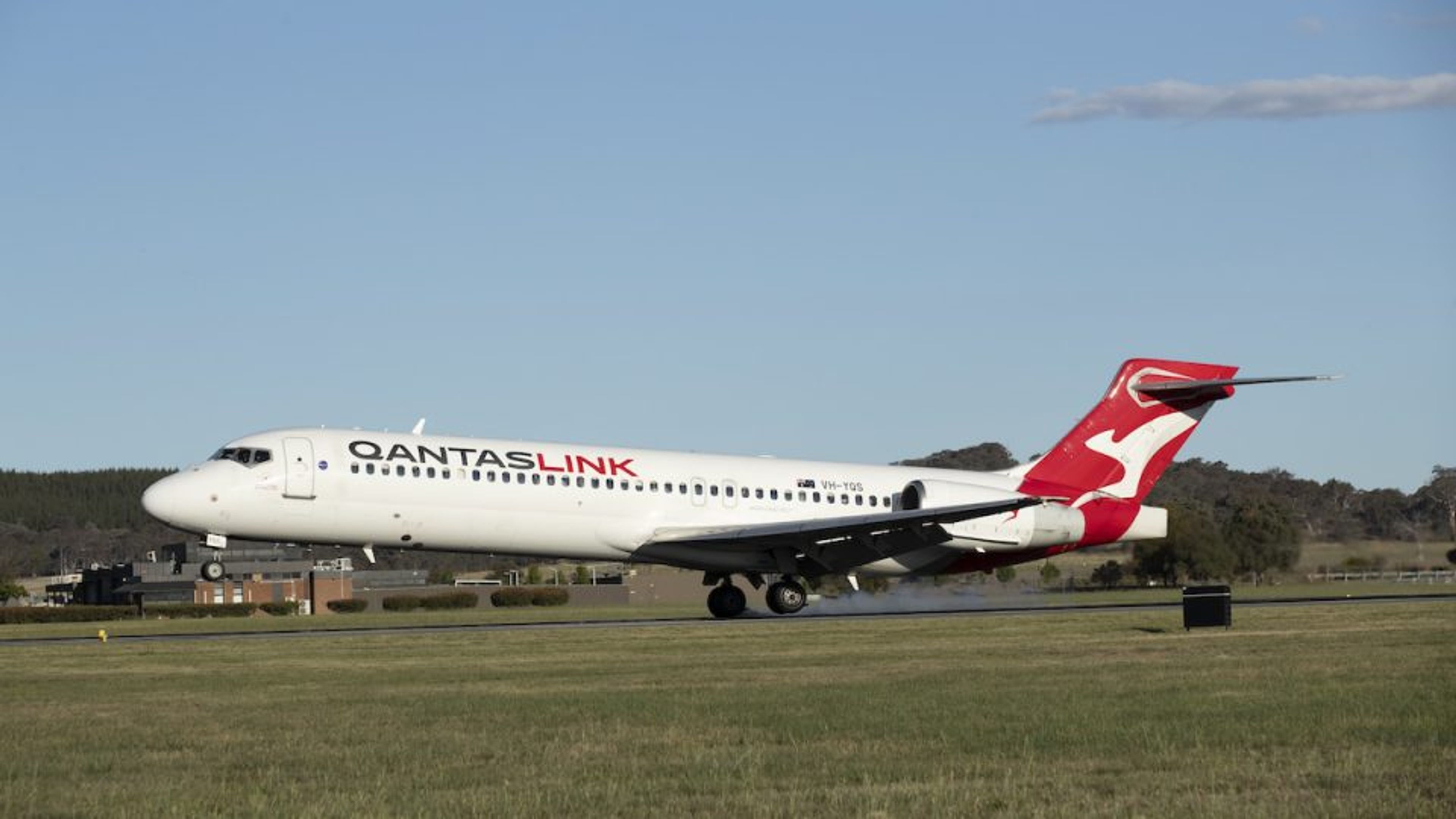 Qantas final B717 flight