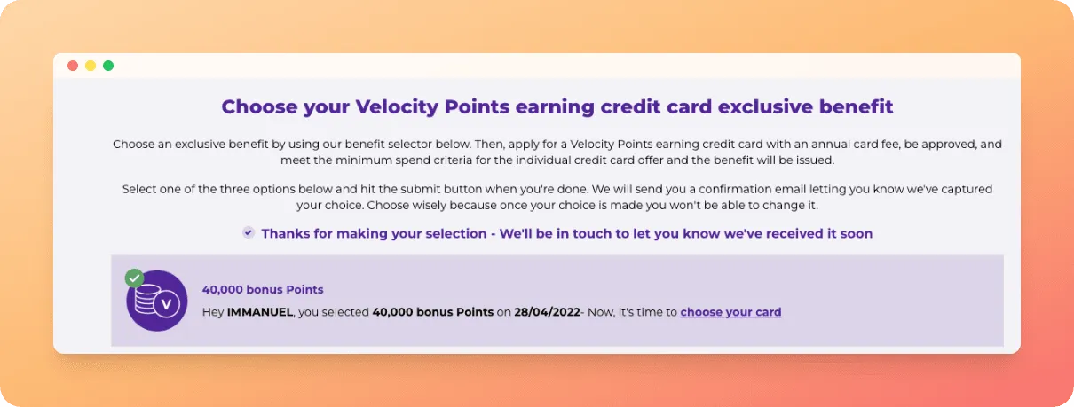 Velocity Points