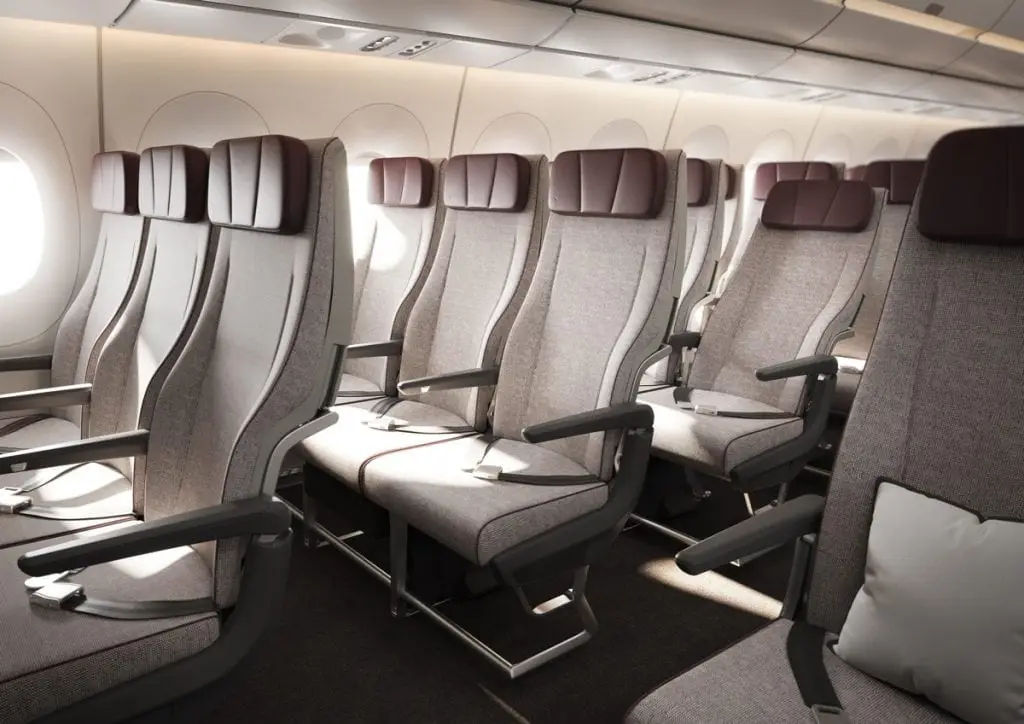 qantas a350 economy