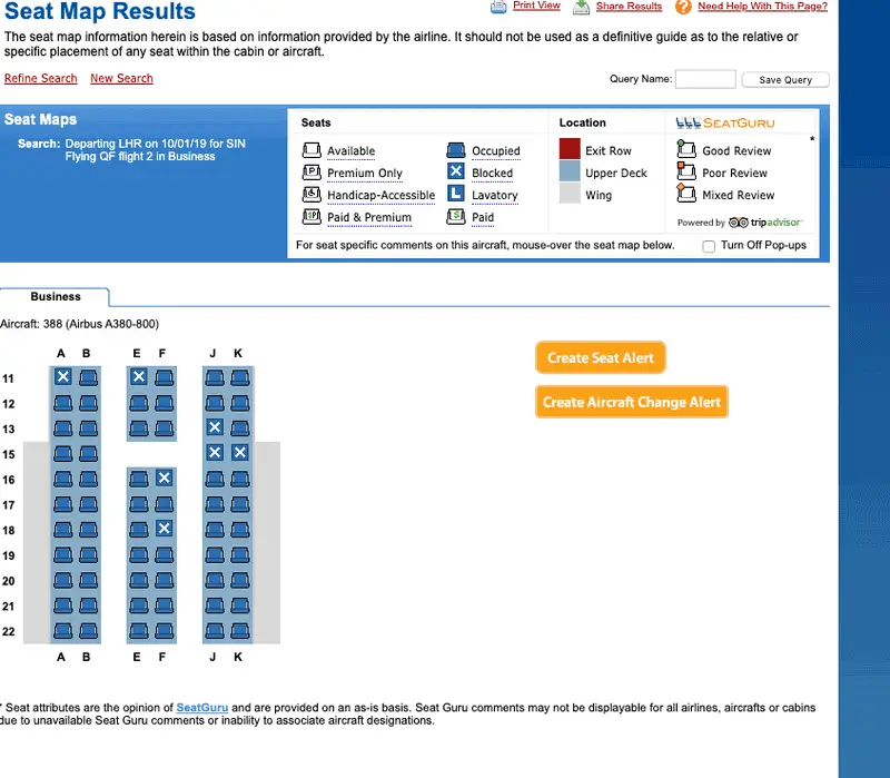  You’re On The Upgraded Qantas A380 Business Class Seat