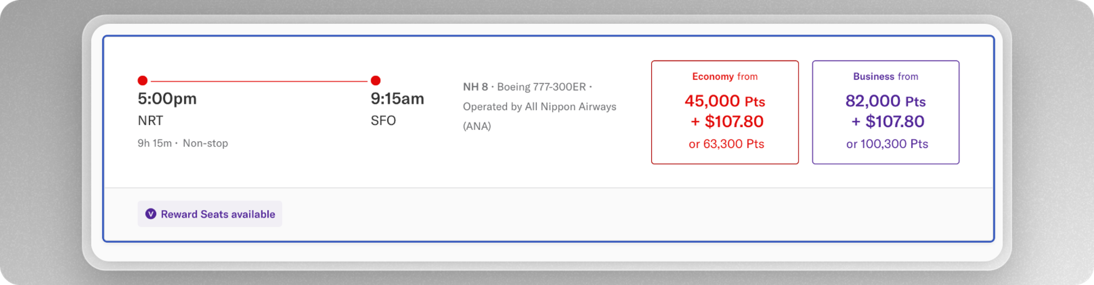 How to find award seats on ANA in business class