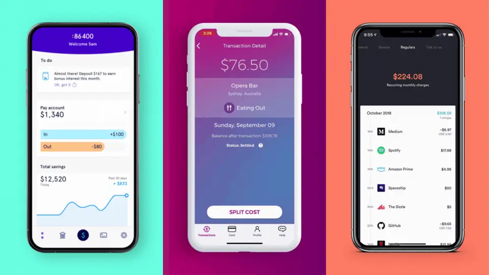 Australia's Top 3 Neobanks Compared