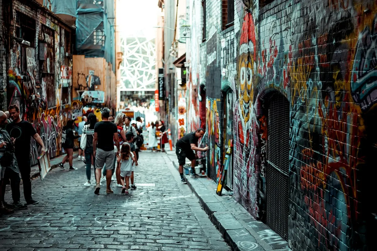 Melbourne is globally celebrated for its vibrant laneway street art