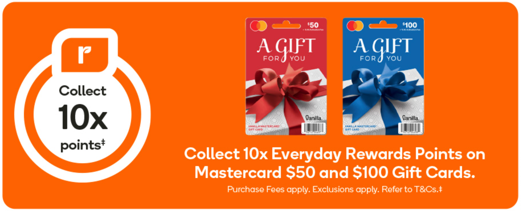 Woolworths bonus offer on gift cards