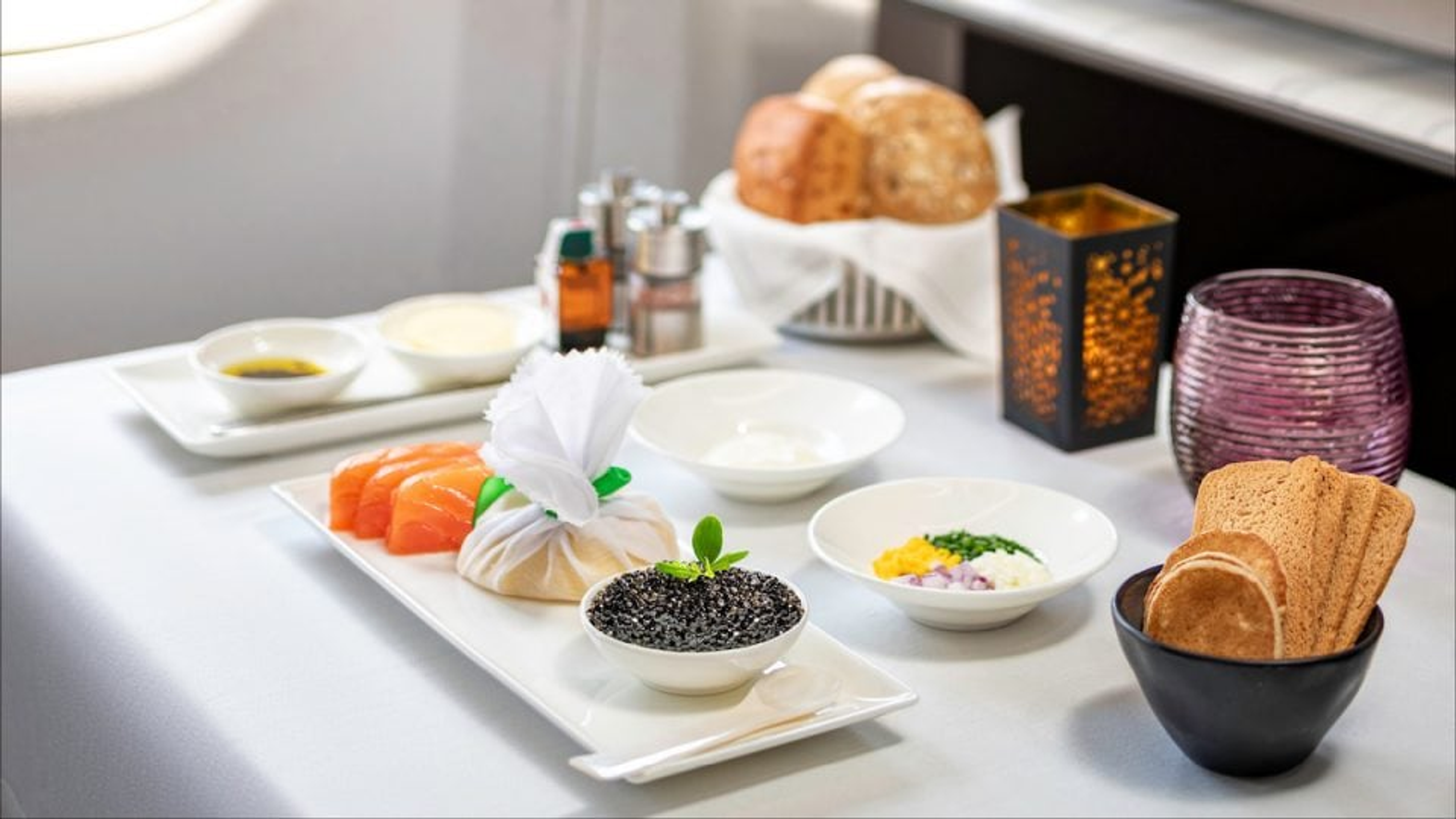 Qatar Brings Caviar Service To Business Class