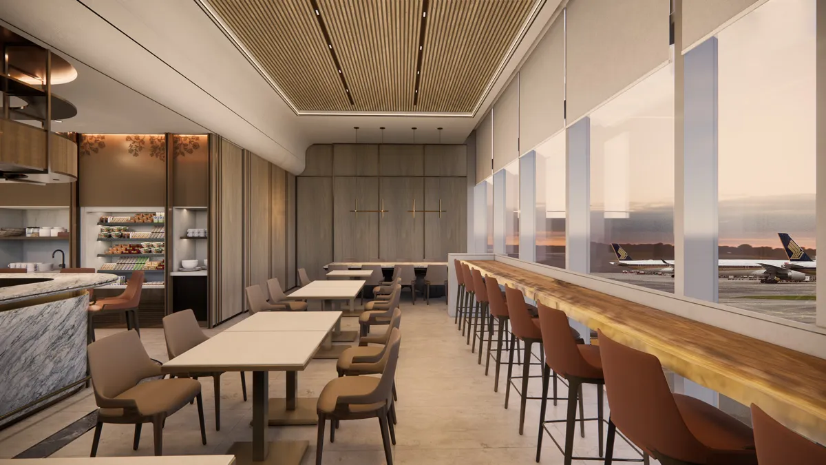 Melbourne Singapore Airlines lounge