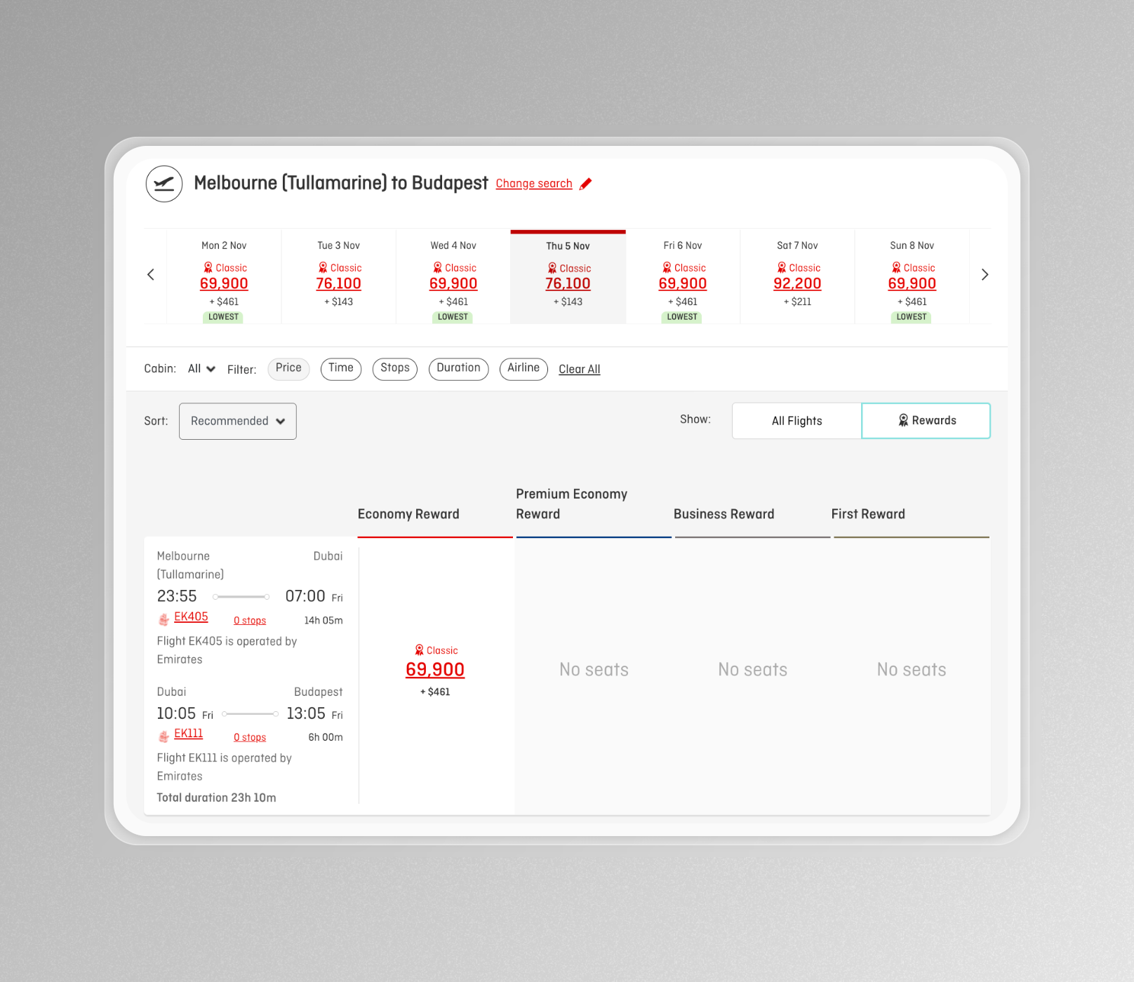 Qantas Partner Airline Reward Seats Vanish In Website Glitch