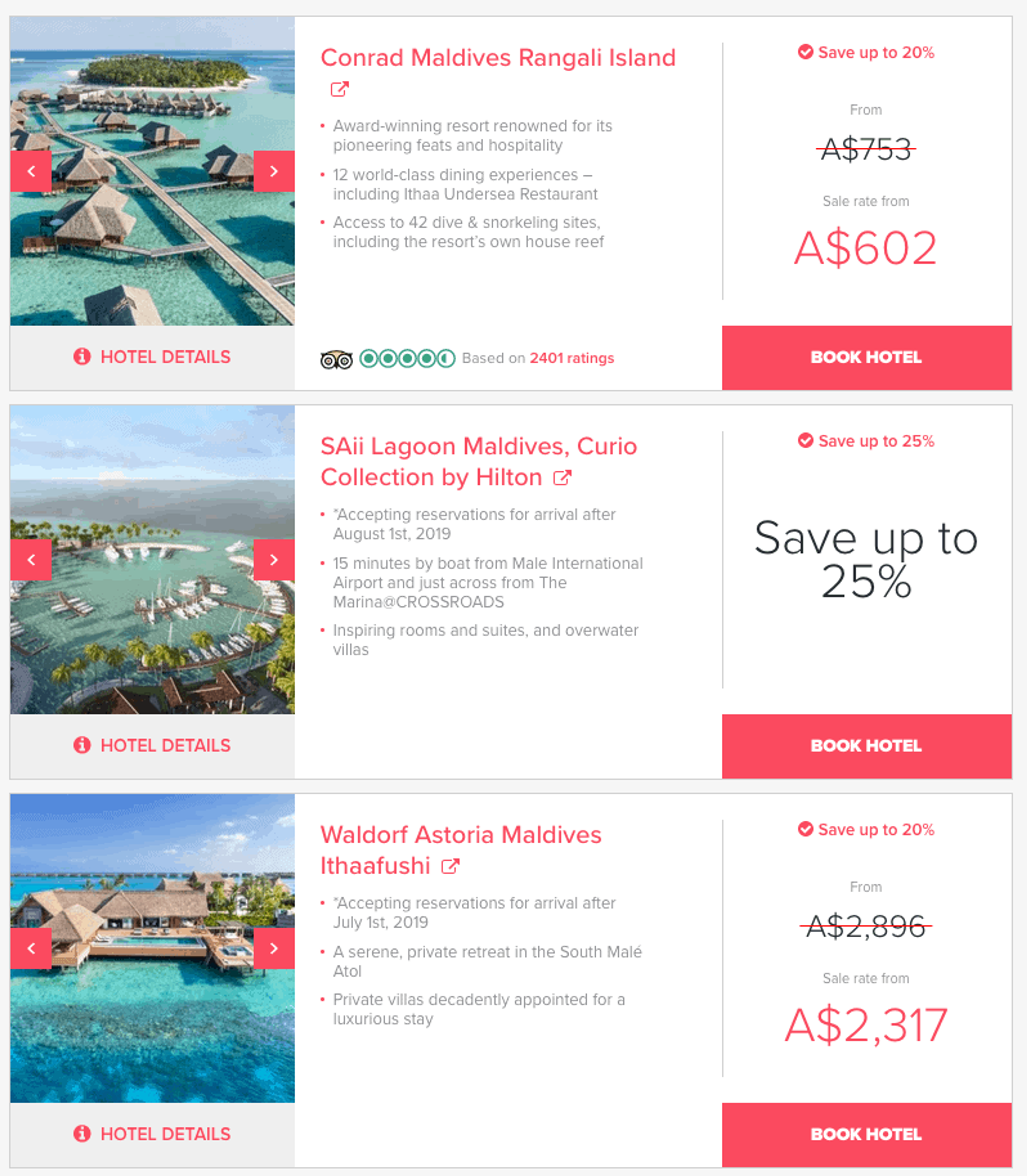 Maldives Deals