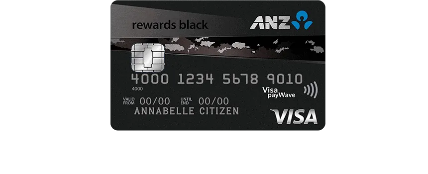 The ANZ Rewards Black card is the top-tier product within the ANZ Rewards lineup