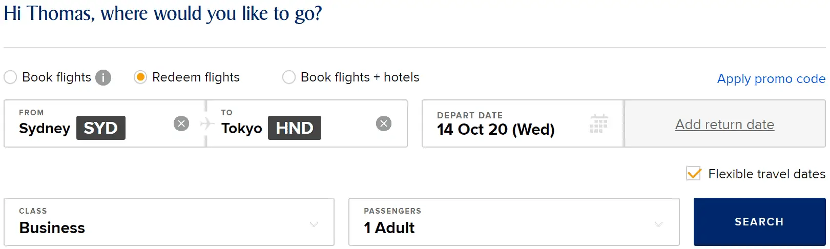 KrisFlyer Star Alliance Round The World Award Booking