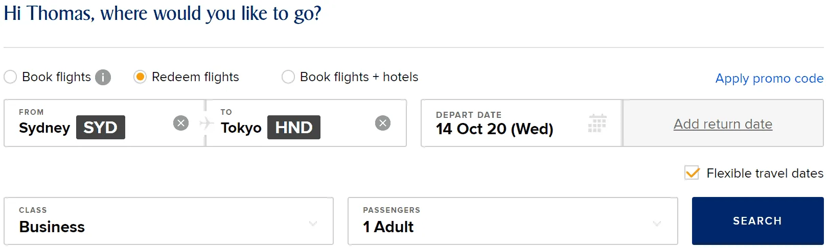 KrisFlyer Star Alliance Round The World Award Booking