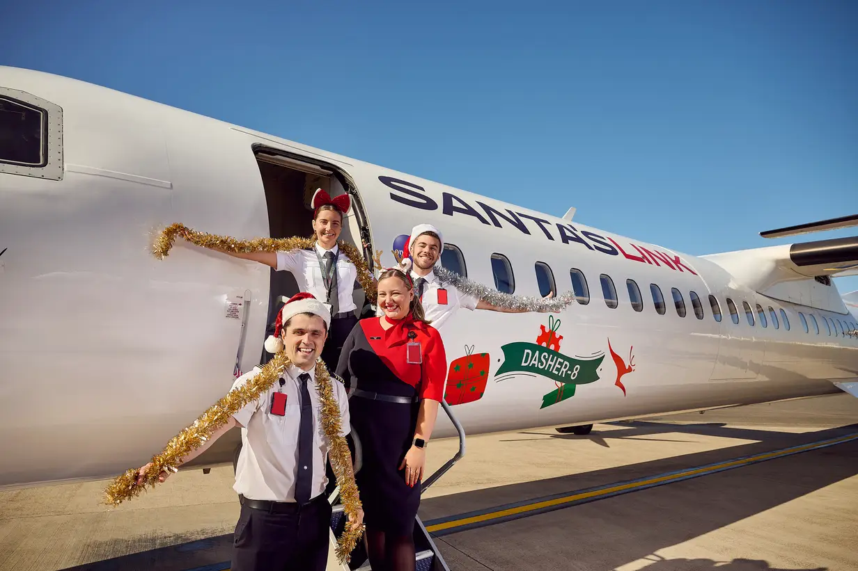 Double Qantas Points Christmas Planes